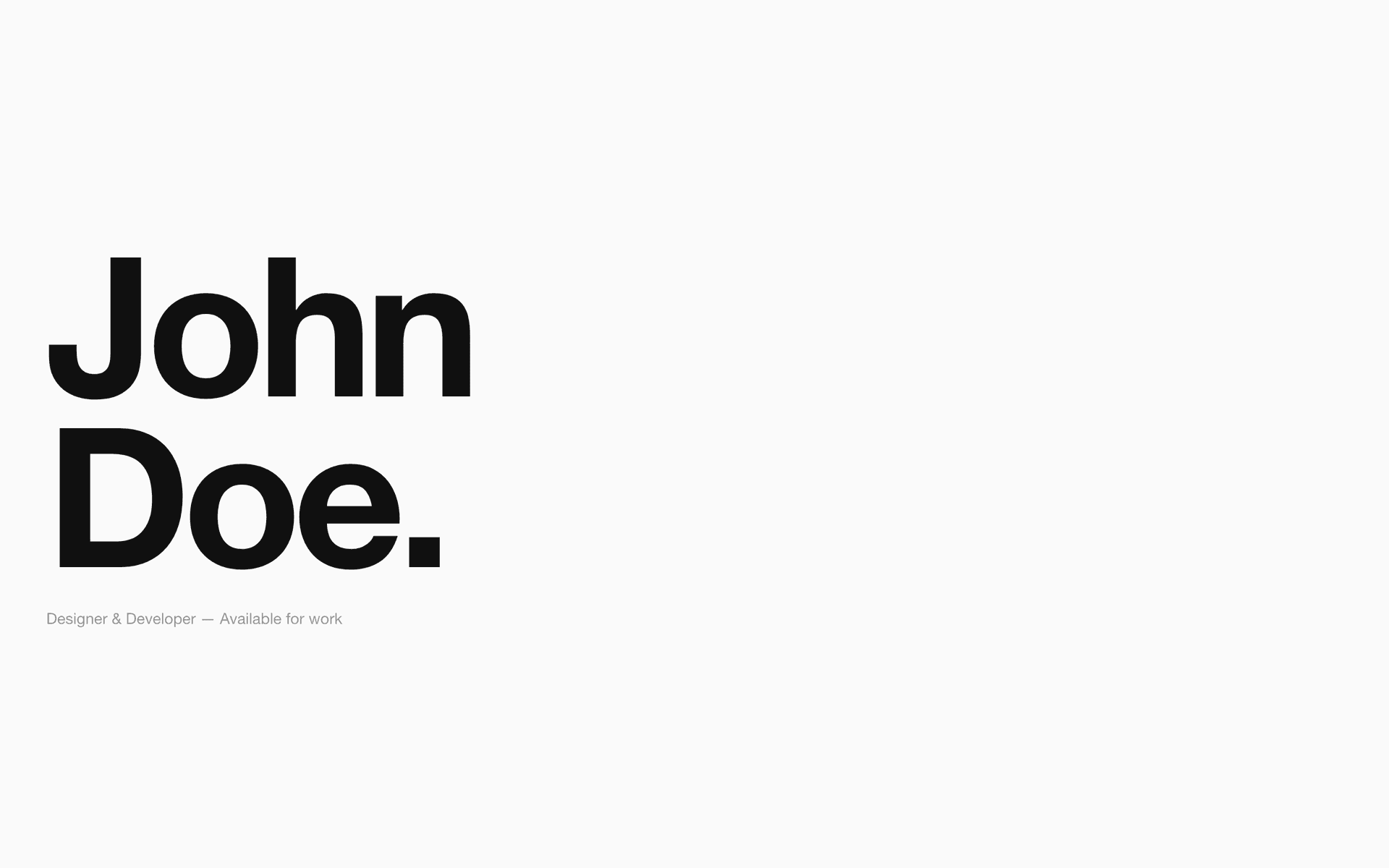 Mono homepage