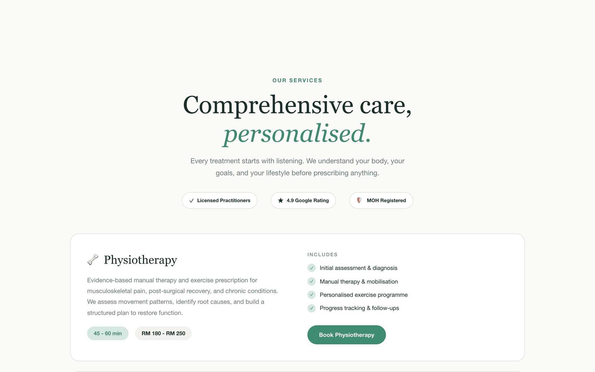 Vitalis inner page